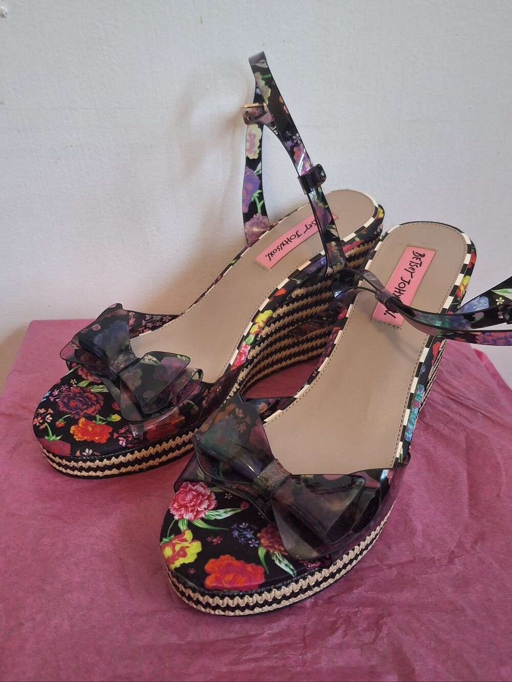 Betsey Johnson Elektra Wedges